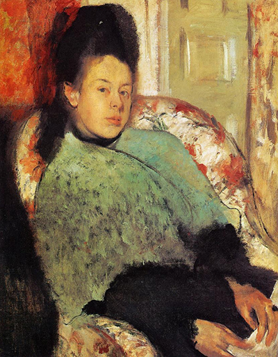 Elena Carafa Edgar Degas